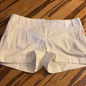 NWT white express shorts